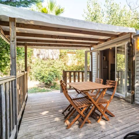 Stacaravan 6 personen - Cottage Levant 4 Kamers 6 Personen Airconditioning + TV