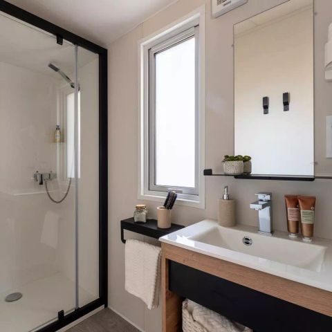 Stacaravan 4 personen - Cottage Provence 3 Kamers 4 Personen Airconditioning + TV