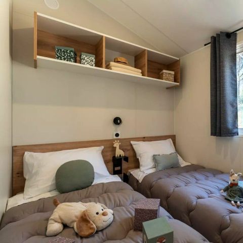 Stacaravan 4 personen - Cottage Provence 3 Kamers 4 Personen Airconditioning + TV