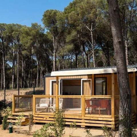 Stacaravan 4 personen - Cottage Provence 3 Kamers 4 Personen Airconditioning + TV