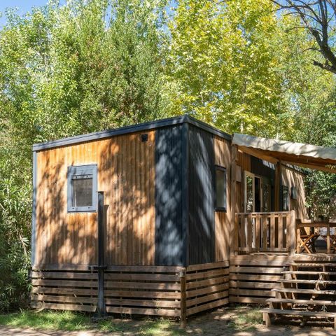 Stacaravan 4 personen - HUISJE 4p 2bed **** ZEN