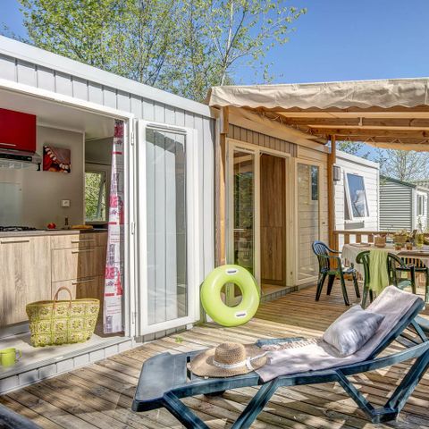 Stacaravan 6 personen - Huisje Levant 6p 3ch *** ZEN