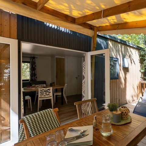 Stacaravan 4 personen - Huisje Azur 4p 2ch **** ZEN