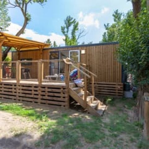 Stacaravan 4 personen - Vakantiehuis Provence 4p 2bed ****