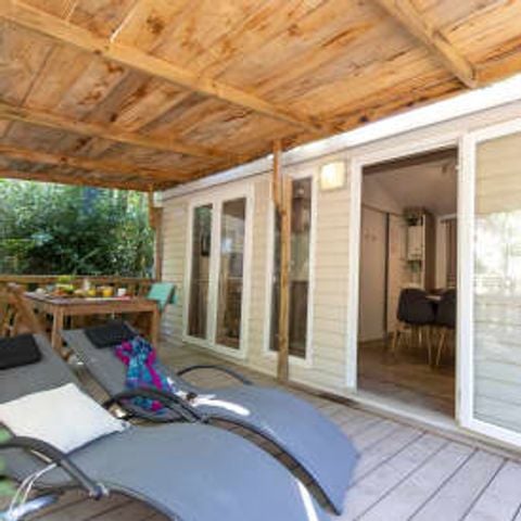 Stacaravan 4 personen - Vakantiehuis Esterel 4p 2ch ***