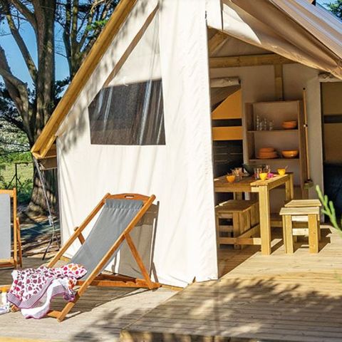 Tent 4 personen - Lodge Comfort 2 kamers