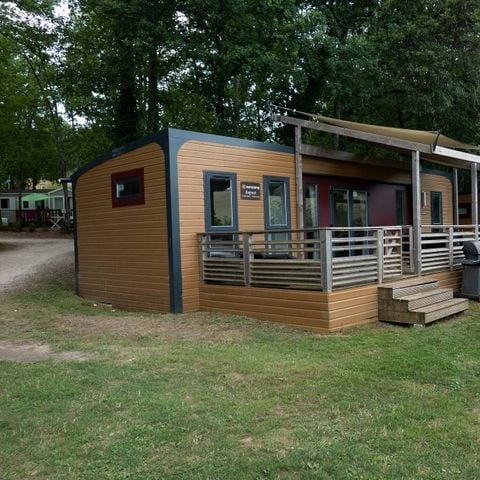 Stacaravan 8 personen - Ultiem | 3 slaapkamers | 6/8 Pers | Verhoogd terras | Airconditioning | TV