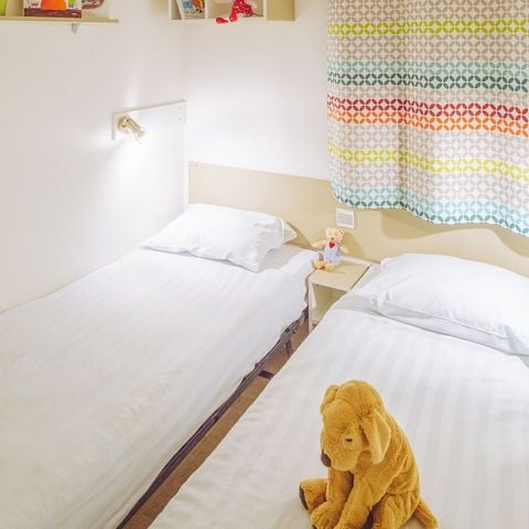 Stacaravan 7 personen - Premium Plus 3 kamers Lounge