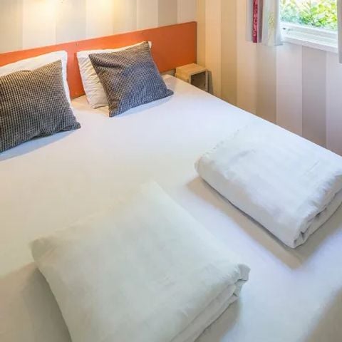 Stacaravan 6 personen - Premium 3 slaapkamers 2 badkamers Lounge