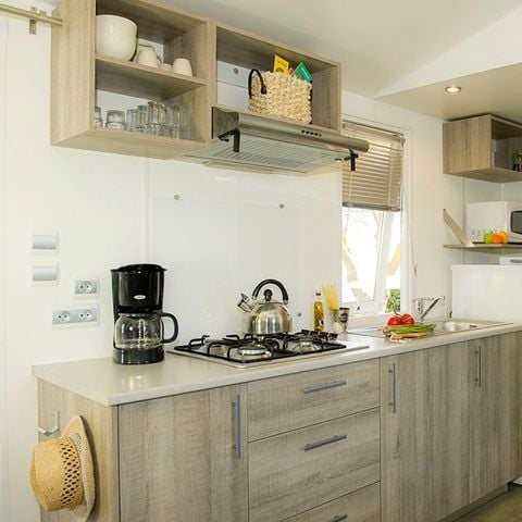 Stacaravan 4 personen - Klassiek | 2 Slaapkamers | 4 Pers. | Verhoogd terras