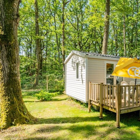Bungalow 6 personen - Stacaravan | Comfort | 2 Slaapkamers | 4/6 Pers. | Overdekt verhoogd terras
