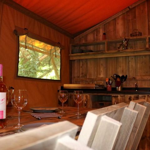 Tent 6 personen - SAFARI LODGE LUXE