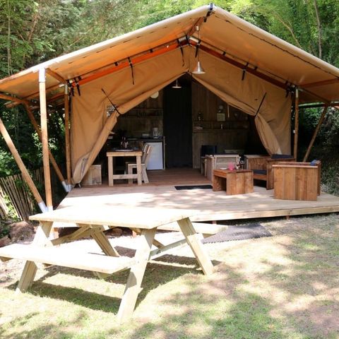 Tent 6 personen - SAFARI LODGE LUXE