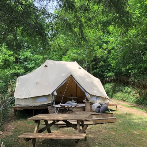 Tent 4 personen - GLAMPEN zonder sanitair