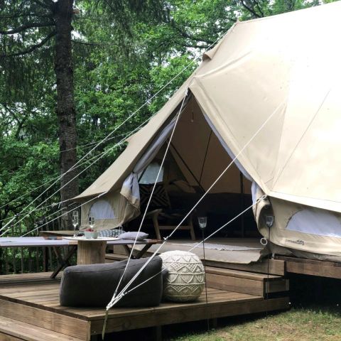 Tent 4 personen - GLAMPEN zonder sanitair