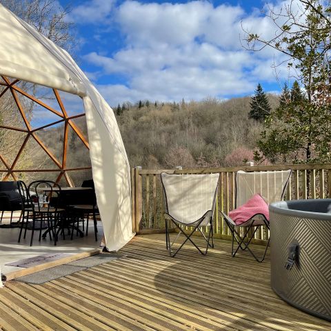 UNIEKE ACCOMMODATIE 4 personen - DÖME LODGE SPA zonder badkamer