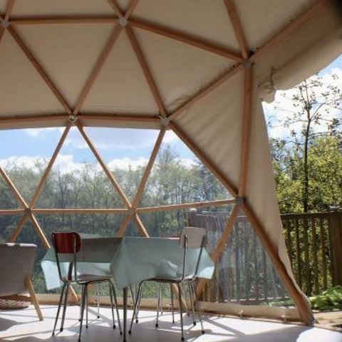 UNIEKE ACCOMMODATIE 4 personen - DÖME LODGE SPA zonder badkamer