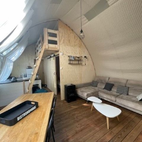 UNIEKE ACCOMMODATIE 6 personen - LODGE GROTE EIK XXL
