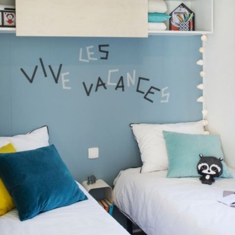 Stacaravan 8 personen - Vrije tijd 8 personen 3 slaapkamers 34m².