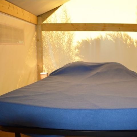 Glampingtent 4 personen - Junior Bungalow 2 slaapkamers 4 personen 17m².