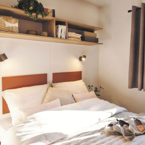 Stacaravan 7 personen - Evasion+ 7 slaapplaatsen, 2 kamers 30m².
