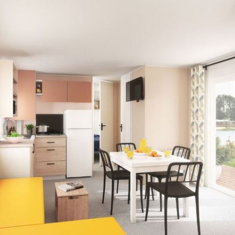 Stacaravan 8 personen - Comfort 8 personen 4 slaapkamers 2 badkamers