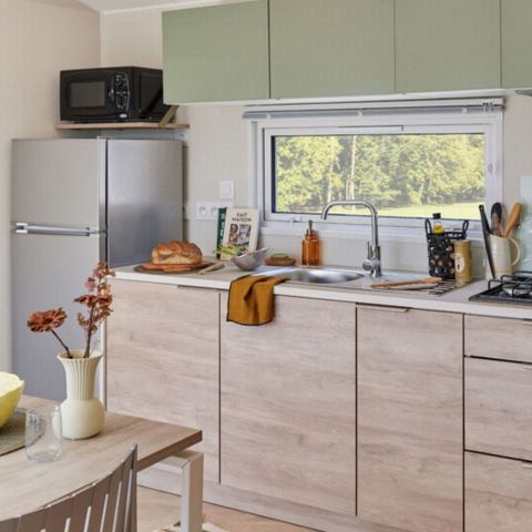 Stacaravan 5 personen - Stacaravan Evasion+ 5 personen 2 kamers 23m² - Stacaravan voor 5 personen