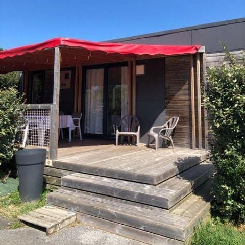 Stacaravan 4 personen - C- Mediterrane stacaravan met 2 slaapkamers