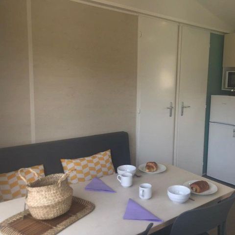 Stacaravan 6 personen - C- Caribische stacaravan - 2 slaapkamers