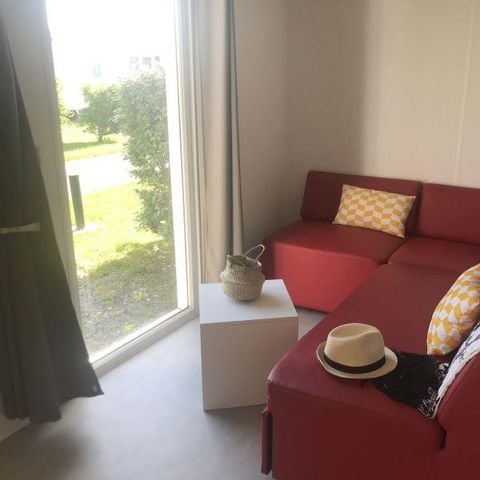 Stacaravan 6 personen - C- Caribische stacaravan - 2 slaapkamers