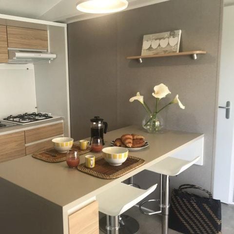 Stacaravan 6 personen - C- Caribische stacaravan - 2 slaapkamers