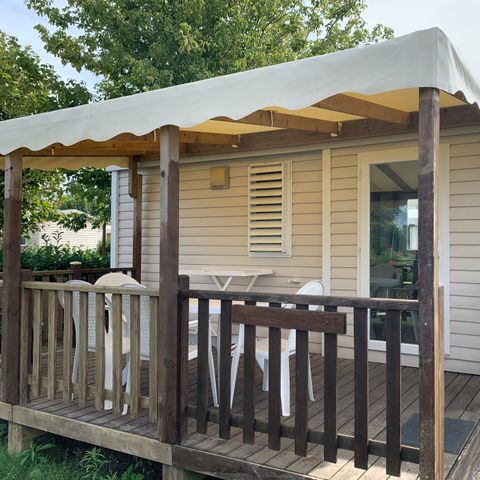Stacaravan 4 personen - C- 2-slaapkamer stacaravan Adriatique