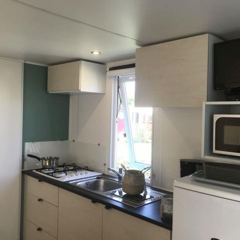 Stacaravan 4 personen - C- 2-slaapkamer stacaravan Adriatique