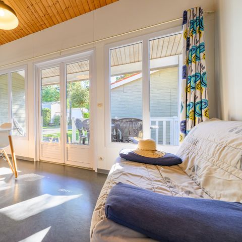 Chalet 4 personen - CHALET CONFORT 2bed. 4 personen - 35m2 - geïntegreerd terras
