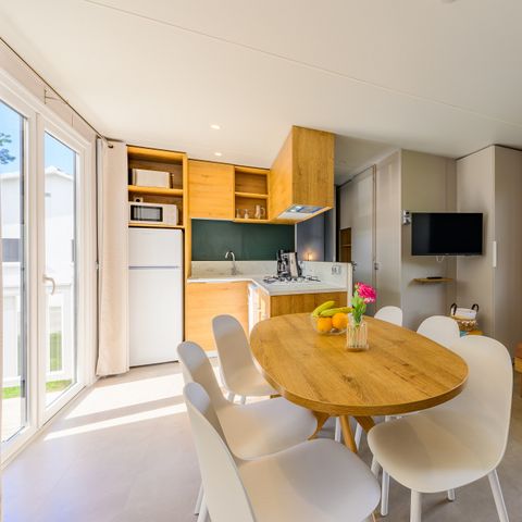 Stacaravan 6 personen - SIGNATURE PRESTIGE 3 sl.k. 6 pers. - 36m2 - overdekt terras 6 pers.