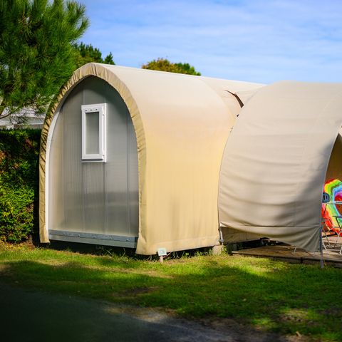 Safaritent 4 personen - D/ TENTE COCO SWEET 2 slp / 4p - 16m²- Tentdoek