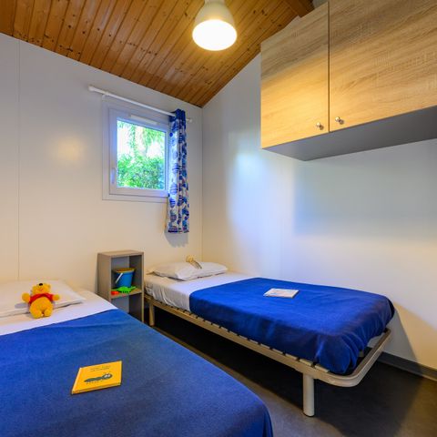 Chalet 4 personen - D/ CHALET CONFORT 2bed. 4 personen - 35m2 - geïntegreerd terras