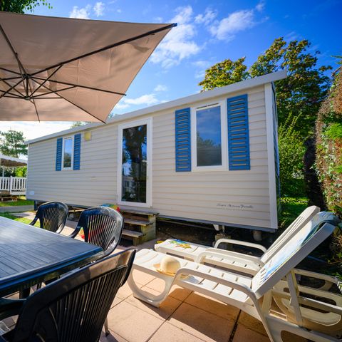 Stacaravan 4 personen - D/ LOISIR CONFORT 2 slaapkamers 4 pers. - 25m2 - terras met parasol 4 pers.