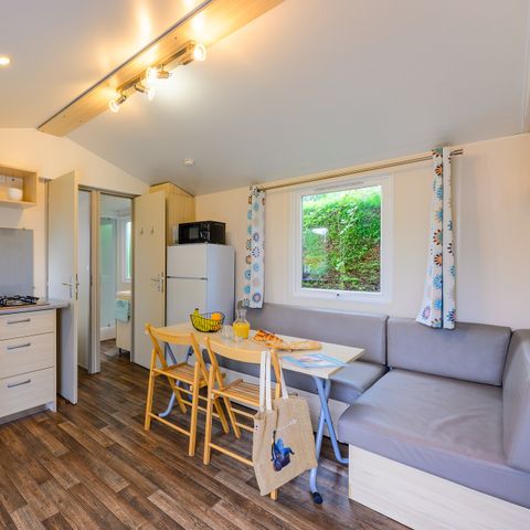 Stacaravan 4 personen - D/ LOISIR CONFORT 2 slaapkamers 4 pers. - 25m2 - terras met parasol 4 pers.