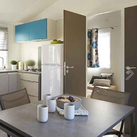 Stacaravan 6 personen - CALIFORNISCH TRIO