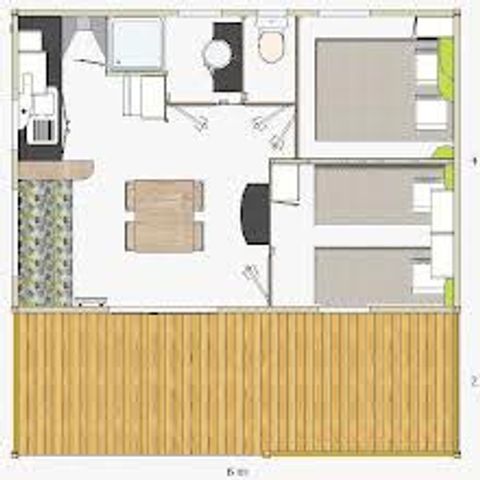 Chalet 5 personen - CANNELLE