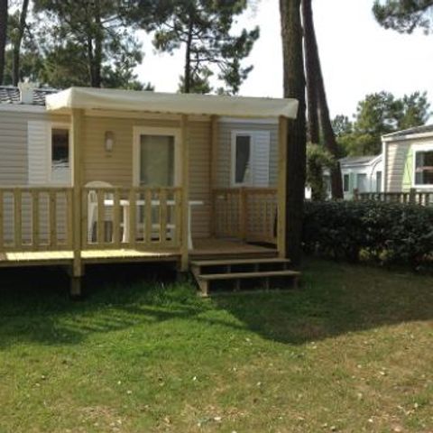Stacaravan 4 personen - CALIFORNIA DUO - 2 slaapkamers