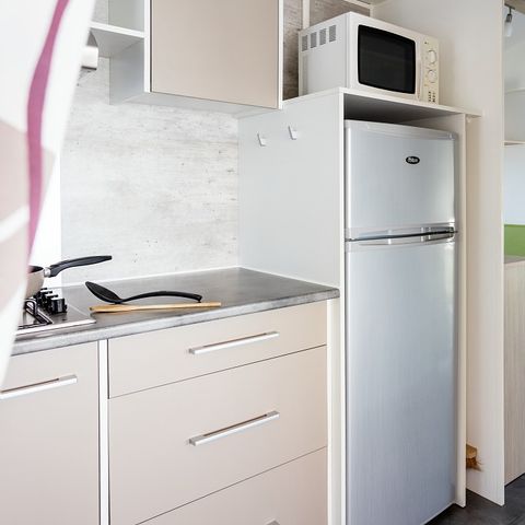 Stacaravan 4 personen - Comfort XL | 2 slaapkamers | 4 pers. | Verhoogd terras