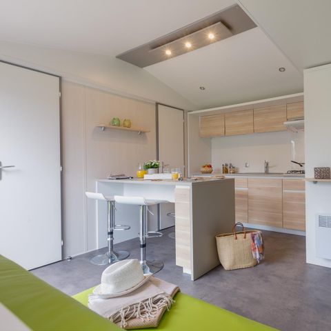 Stacaravan 6 personen - COTTAGE CONFORT 6p