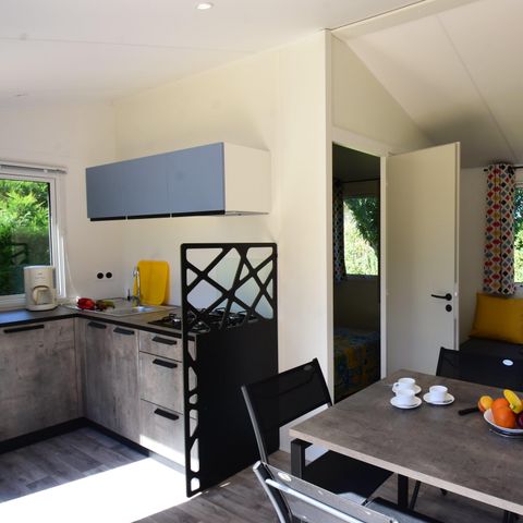 Stacaravan 6 personen - COTTAGE CONFORT 6p