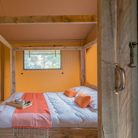 Safaritent 6 personen - Woody Lodge 3Kamers zonder sanitair