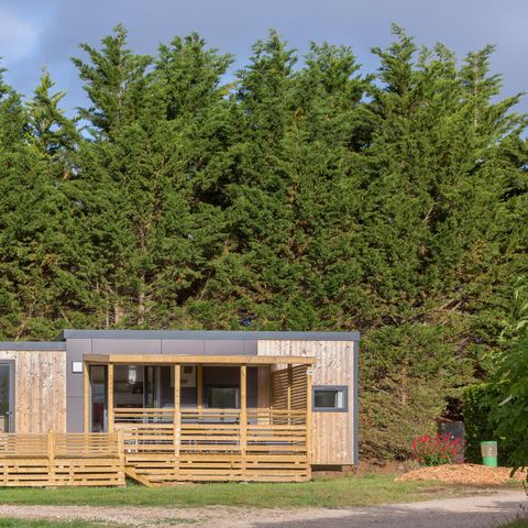 Stacaravan 4 personen - PREMIUM cottage met airconditioning 4 pers