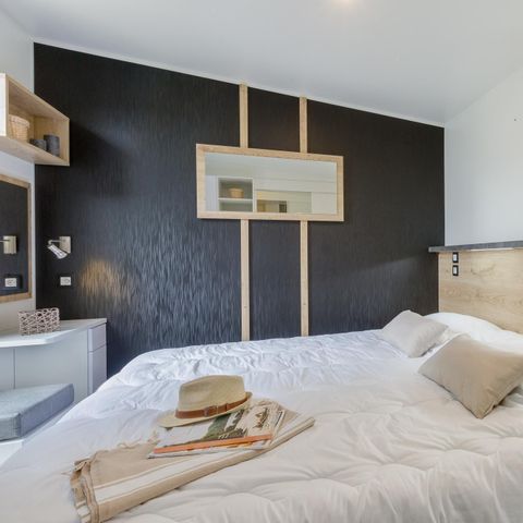 Stacaravan 4 personen - PREMIUM cottage met airconditioning 4 pers
