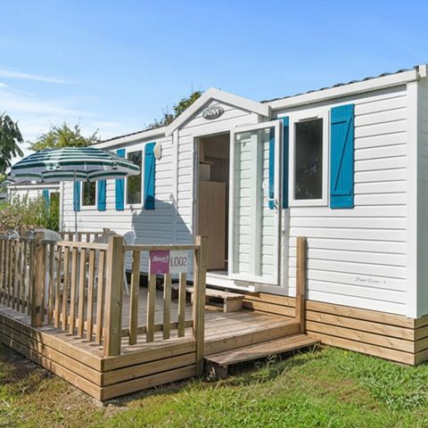 Stacaravan 4 personen - Stacaravan | Klassiek | 2 Slaapkamers | 4 Pers. | Terras met verhoging, niet overdekt
