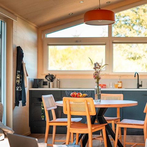 Tiny House 5 personen - Wild Spirit 2 kamers - 60m² - TV -CLIM - LV - SH + SAUNA + NORDISCH BAD